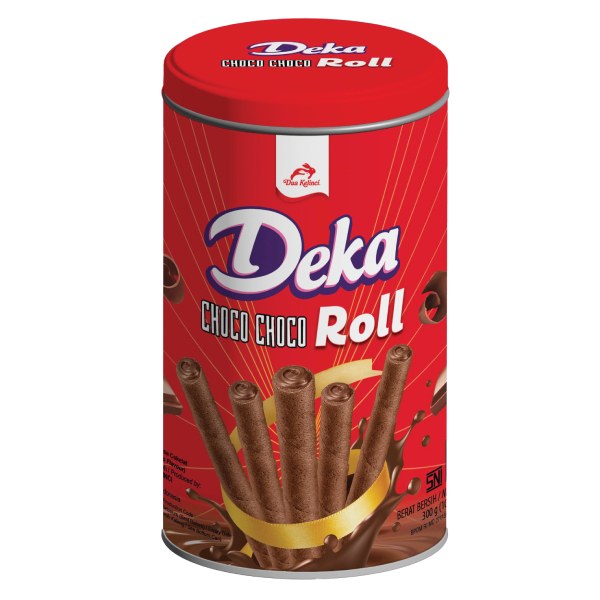 Bánh Xốp Ống Deka Socola Hộp 300G