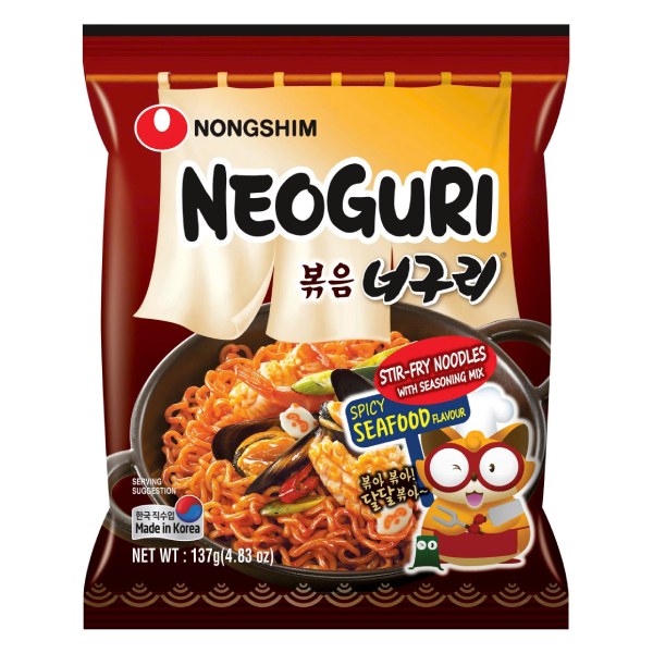 Mì Nongshim Neoguri Xào Khô Gói 137G