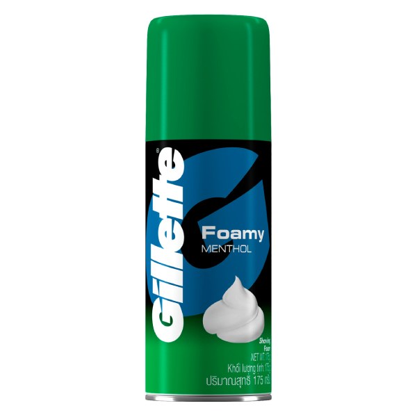Bọt Cạo Râu Gillette Hương Bạc Hà 175G