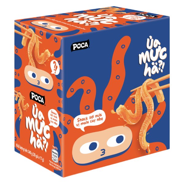 Snack Sợi Nưa Poca Vị Mala Cay Nhẹ Gói 340G