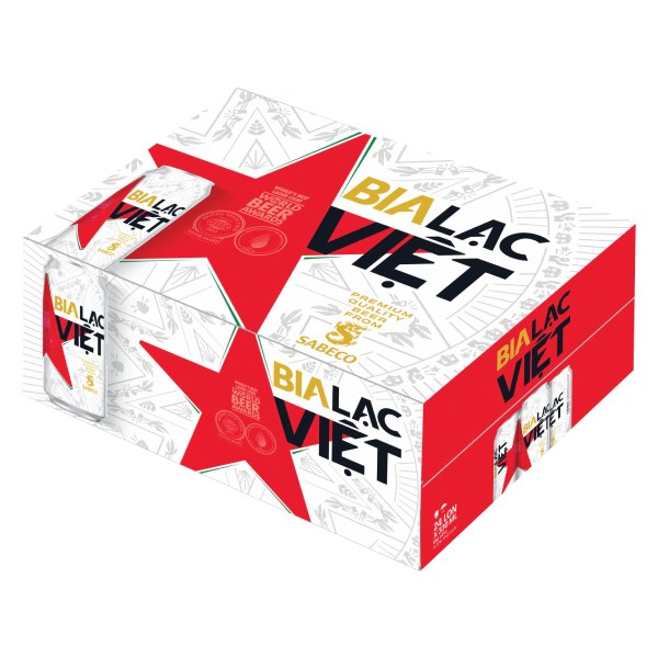 Bia Lạc Việt Thùng 24 Lon 330Ml