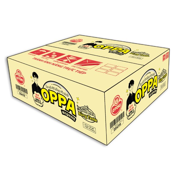 Mì Otoki Oppa Sườn Heo Thùng 30 Gói 65G