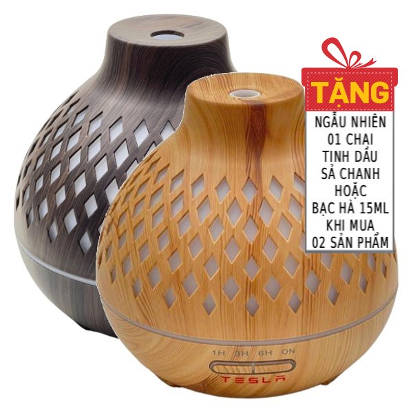Máy Khuếch Tán Tinh Dầu Tesla Họa Tiết Hình Thoi TL037