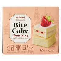 Bánh Bông Lan Mini No Brand Vị Dâu Hộp 312G