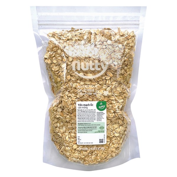 Yến Mạch Úc Cán Mỏng Nutty (Kg)