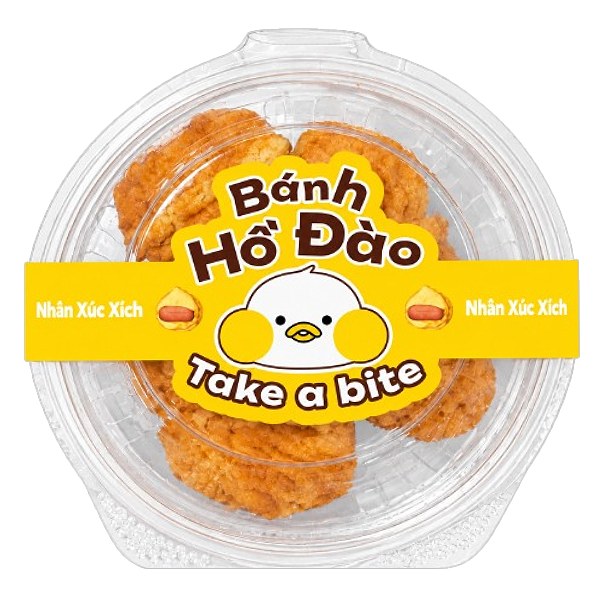 Set 5 Bánh Hồ Đào Nhân Xúc Xích