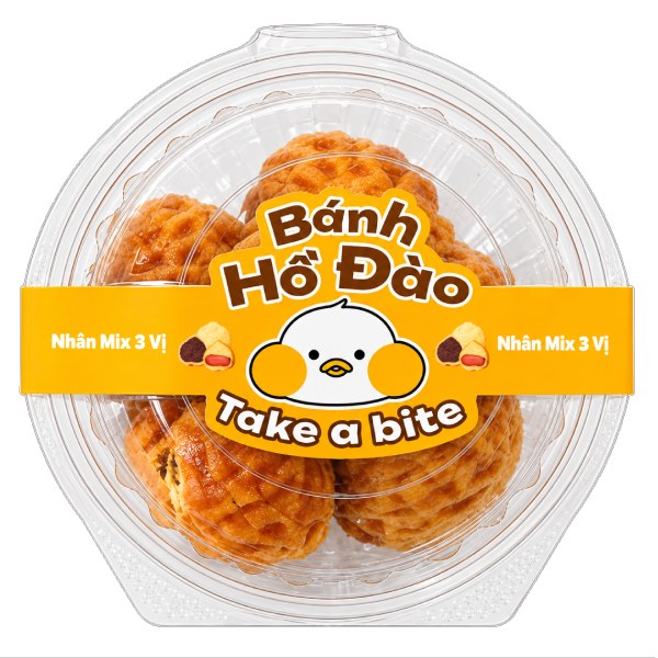 Set 5 Bánh Hồ Đào Mix 3 Vị