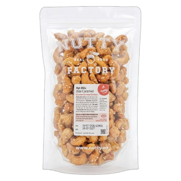 Hạt Điều Nutty Vị Dừa Caramel (Kg)