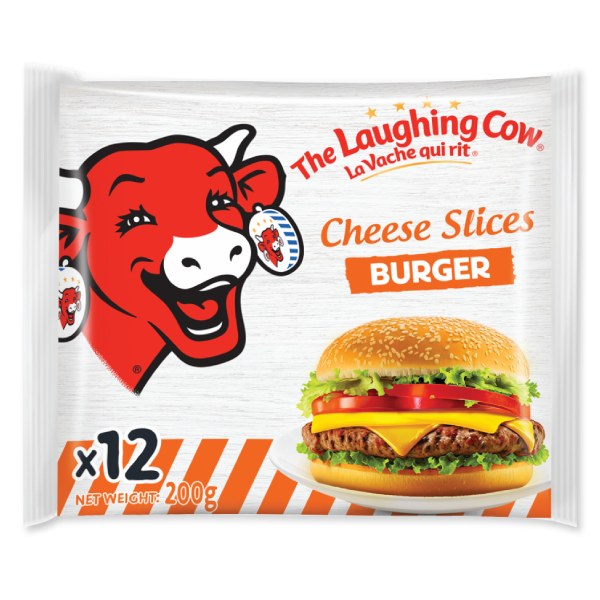 Phô Mai Lát Con Bò Cười Burger 200G