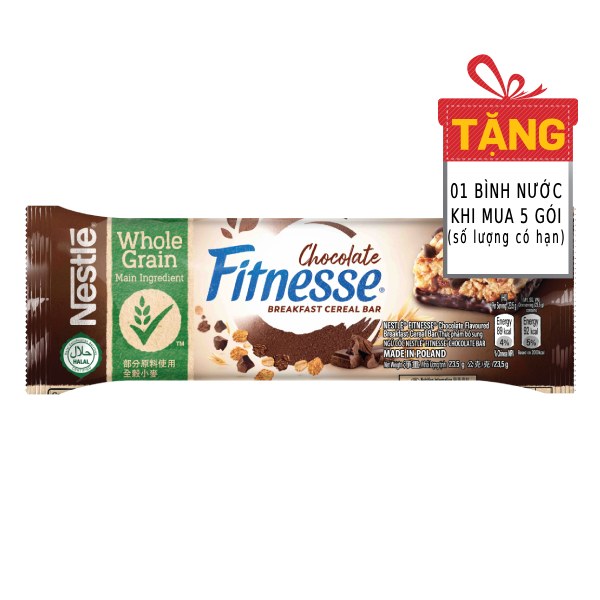 Ngũ Cốc Nestle Fitnesse Socola Thanh 23.5G