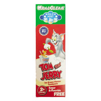 Kem Đánh Răng Oral Clean Tom & Jerry Kids Mild 75Ml
