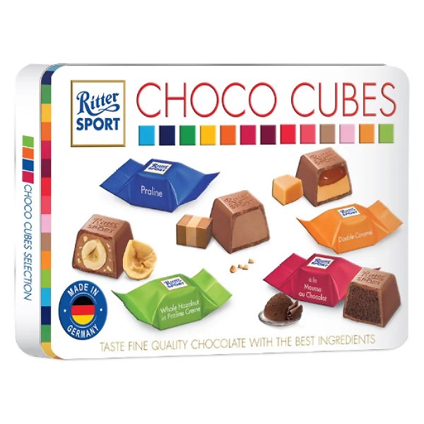 Socola Ritter Sport Viên Hỗn Hợp Hộp 192G