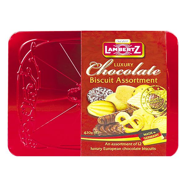 Bánh Quy Socola Lambertz Xanh Đỏ 420G