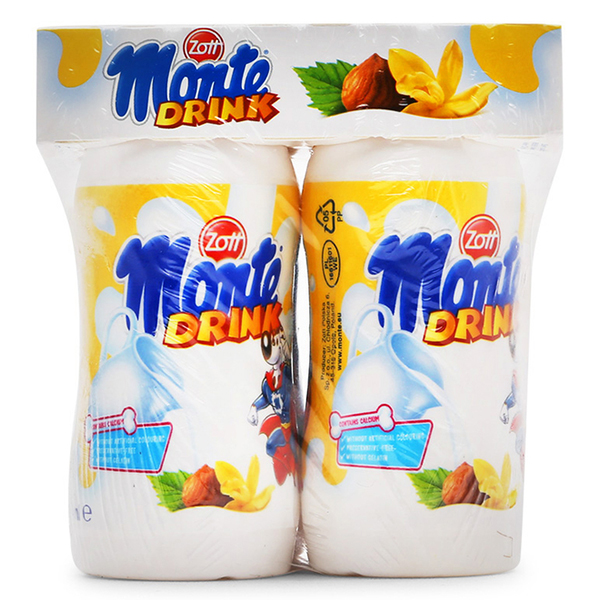 Lốc 4 Váng Sữa Uống Zott Monte Vị Vani 950Ml