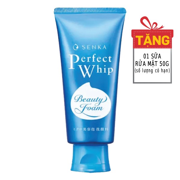 Sữa Rửa Mặt Senka Perfect Whip Tạo Bọt 120G