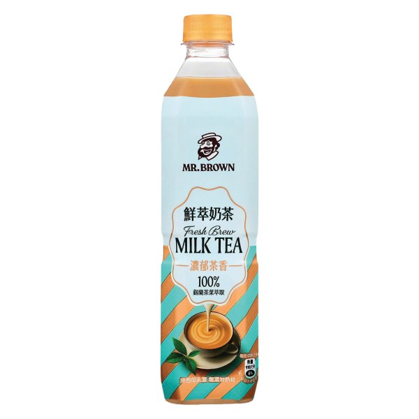 Trà Sữa Mr.Brown Fresh Brew Chai 580Ml