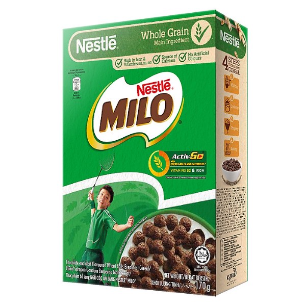 Bánh Ăn Sáng Nestle Milo Cereal 300G