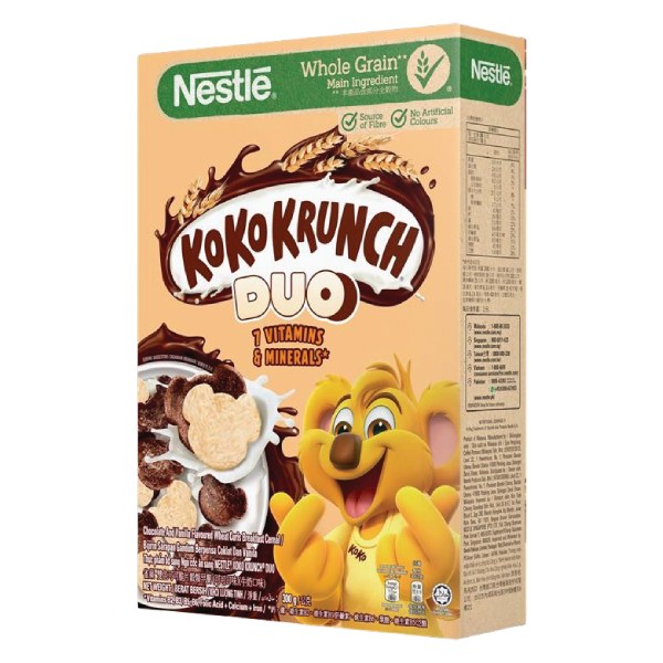 Bánh Ăn Sáng Nestle Koko Krunch Duo 300G
