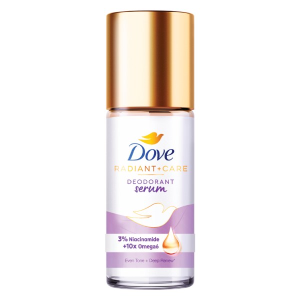 Lăn Khử Mùi Dove Serum Sáng NIA Và Omega6 Chai 45Ml