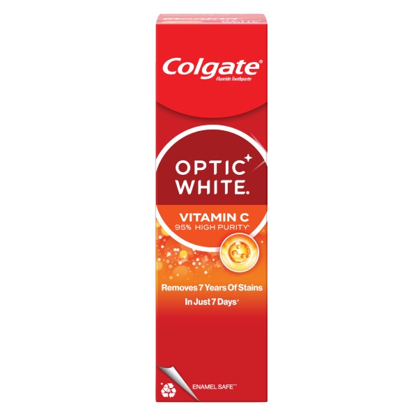Kem Đánh Răng Colgate Optic White Vitamin C 80G