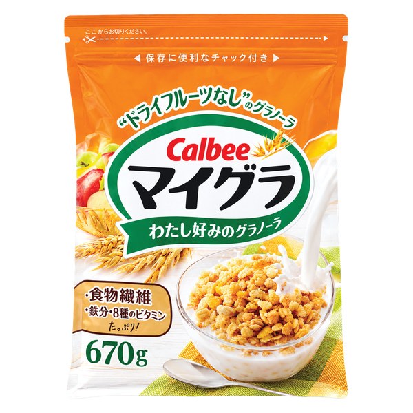 Ngũ Cốc Calbee Maigura Gói 670G