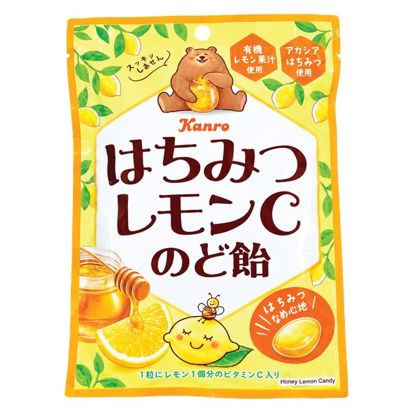 Kẹo Kanro Chanh Mật Ong Gói 75G