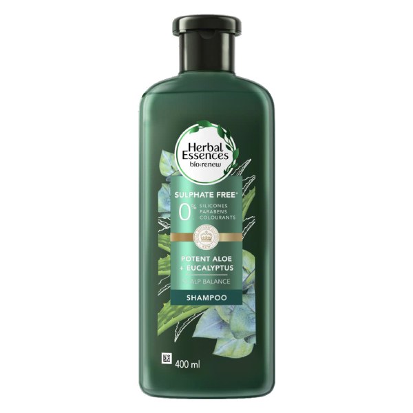 Dầu Gội Herbal Essences Bạch Đàn Và Lô Hội 400Ml