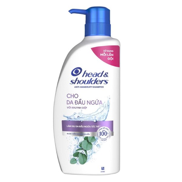 Dầu Gội Head & Shoulders Cho Da Đầu Ngứa Chai 850Ml