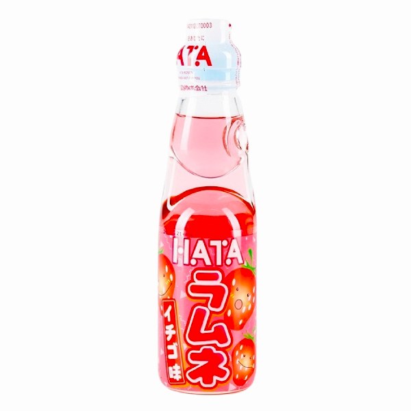 Nước Soda Hata Dâu Chai 200Ml