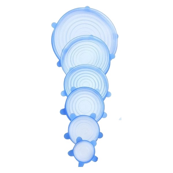 Bộ 6 Nắp Silicon Đậy Thực Phẩm Super Chef 