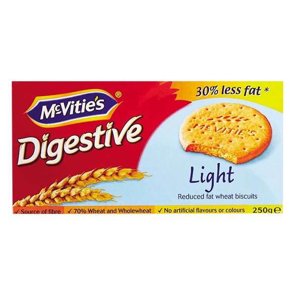 Bánh Quy MC Digestive Lúa Mì Ít Béo 250G