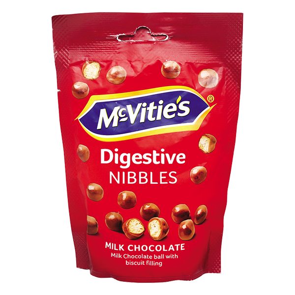 Bánh Bi Mcvitie's Nibbles Socola Sữa Gói 80G