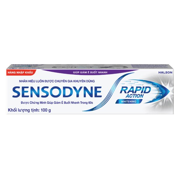 Kem Đánh Răng Sensodyne Rapid Whitening 100G