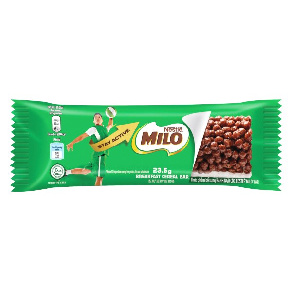 Ngũ Cốc Nestle Milo Bar Gói 23.5G