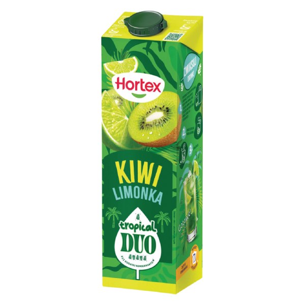 Nước Ép Hortex Kiwi Chanh 1L