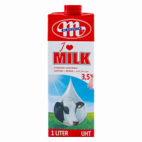 Sữa Tươi Tiệt Trùng Mlekovita I Love Milk Nguyên Kem 3.5% Béo 1L