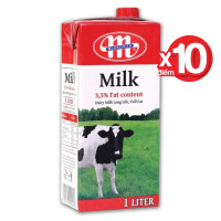 Sữa Tươi Tiệt Trùng Mlekovita Nguyên Kem 3.5% Béo Hộp 1L