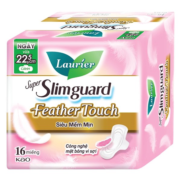 Băng Vệ Sinh Laurier Super Slimguard 22.5Cm 16 Miếng