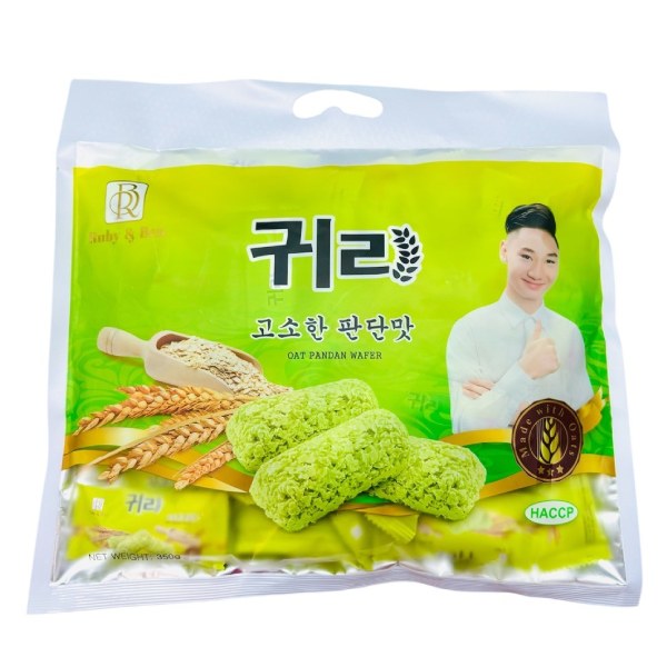 Bánh Xốp Yến Mạch Ruby & Ben Dứa Gói 350G