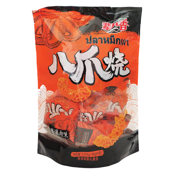 Snack Bạch Tuộc Beierxiang Vị BBQ Gói 320G