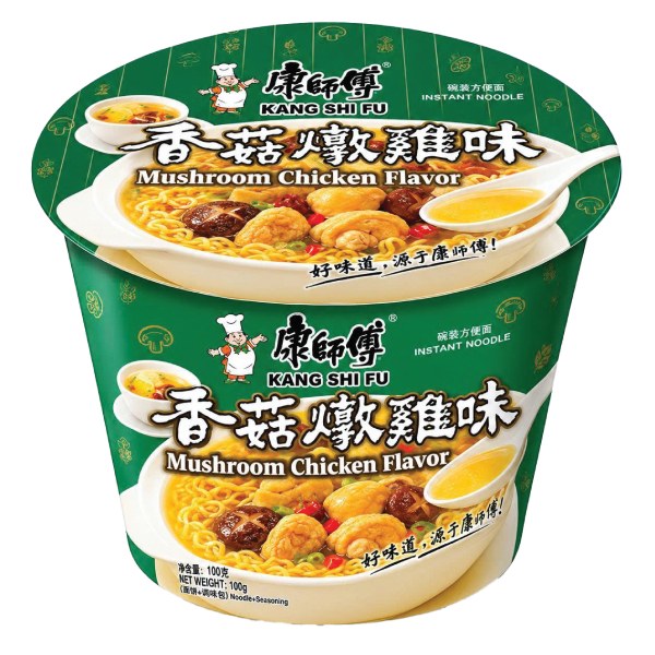 Mì Kang Shi Fu Gà Nấm Hương Tô 104G