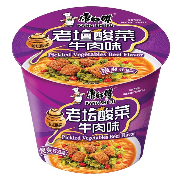 Mì Kang Shi Fu Bò Rau Củ Tô 122G