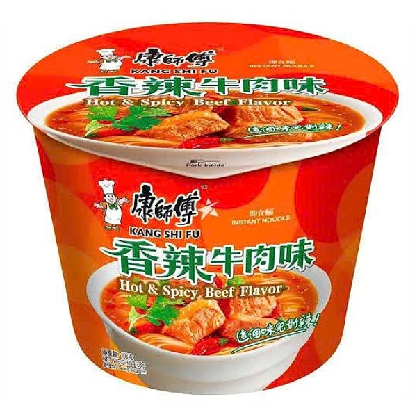 Mì Kang Shi Fu Bò Cay Tô 108G