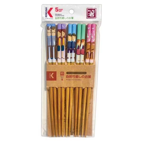 Vỉ 5 Đũa Tre Kiểu Nhật Kokusai NDCK-05/06