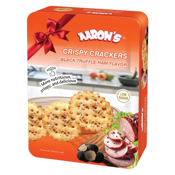 Bánh Quy Aaron's Thịt Xông Khói Hộp 412G