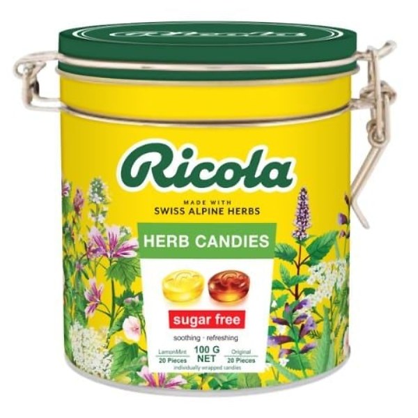 Kẹo Thảo Mộc Ricola Hộp Thiếc 100G