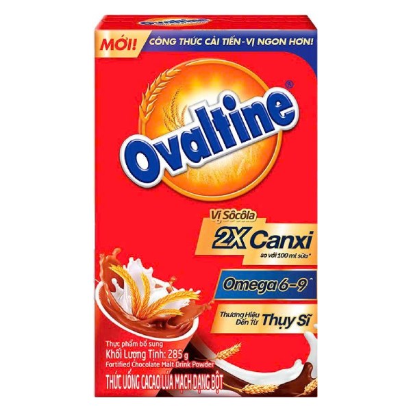 Bột Cacao Ovaltine Hộp Giấy 285G