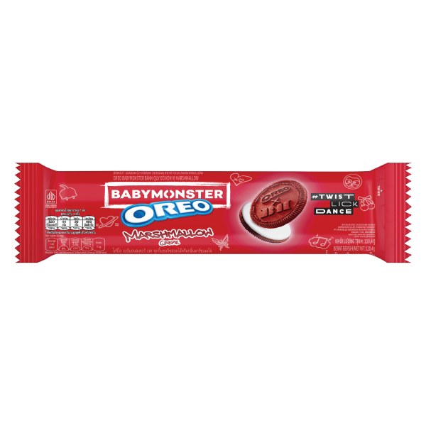 Bánh Quy Oreo Red Marshmallow 110.4G