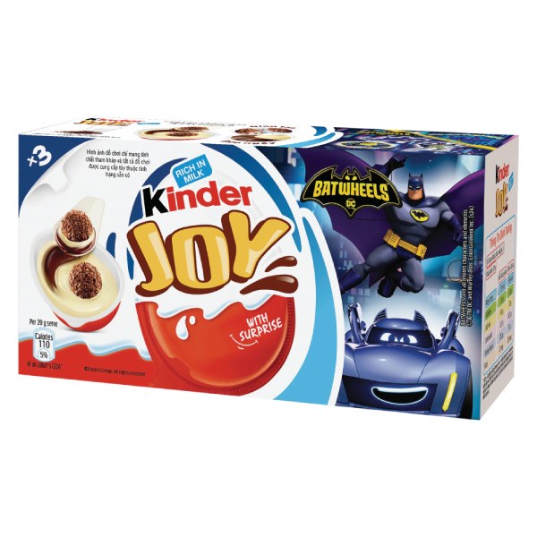 Kẹo Socola Kinder Joy For Boys Hộp 60G