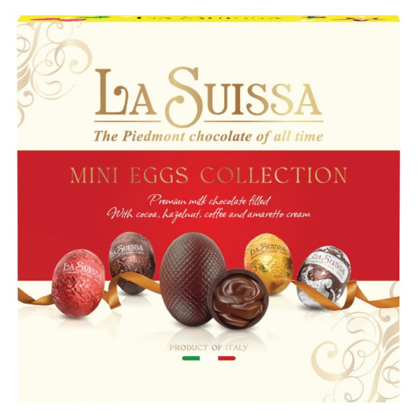 Socola Đen Hình Trứng Mini La Suissa Hộp 110G